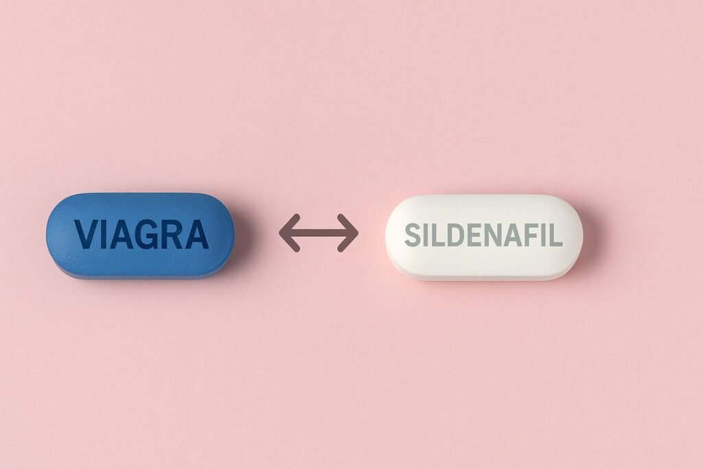 Sildenafil vs Viagra: ¿Cuál es la Diferencia Real?