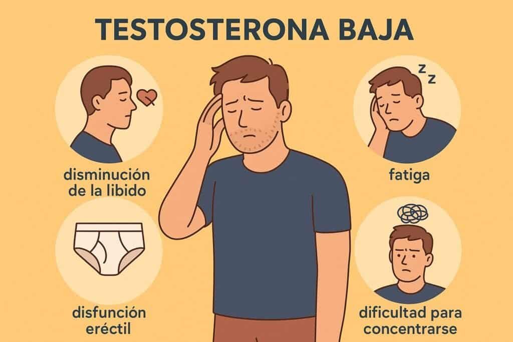 17 Señales de Testosterona Baja: Síntomas y Tratamiento