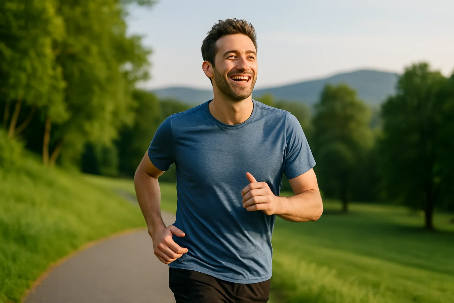 Hombre disfrutando de la naturaleza, simbolizando la recuperación y superación de la adicción al porno.